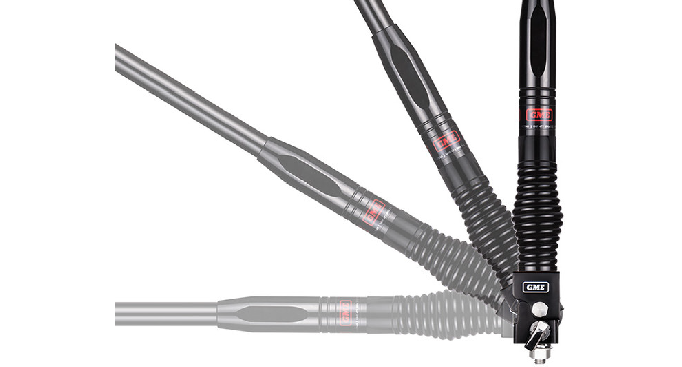 GME MB042B FoldDown Antenna Mounting Bracket Black